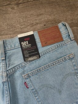 Levi's 501 dámské Crop Jeans - vel. 34x28 - 12