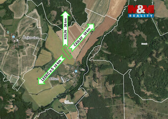 Prodej pole, 15611 m², Zbýšov - 12