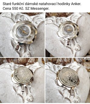 Staré šperky a doplňky viz fota. Ceny viz fota. - 12