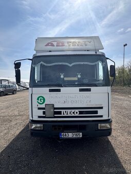 Iveco EUROCARGO ML 75E15 PLACHTA  S HYDRAULICKÝM ČELEM E3 - 12