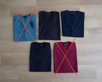 Enzo Lorenzo pánská úpletová vesta vel. L/XL vlna nová - 12