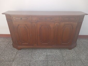 Starožitná, rustikální komoda, nábytek z masívu - 12