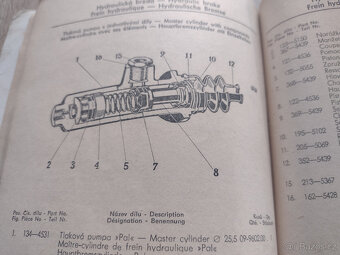 ŠKODA 440, SEZNAM ND A NÁVOD K OBSLUZE, 1957 - 12