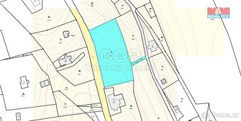 Prodej pozemku k bydlení, 3412 m², Žandov - Radeč - 12