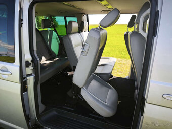VW Caravelle T5 long 4x4 8míst MANUÁL 2x šoupačky - 12