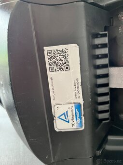 Autosedačka vajíčko Britax Romer šedá premium line +základna - 12