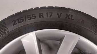 Alu kola 5x112 r17 originál Škoda Superb III  Stratos - 12