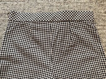 Nové dámské kostkované kalhoty Primark - č. 40, boční zip - 12