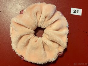 Látková gumička do vlasů - různé - 12