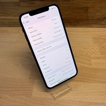 iPhone 12 128GB, modrý (12 měsíců záruka) - 12