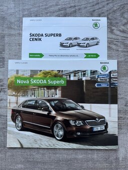 Škoda Superb prospekty, Škoda katalogy - 12