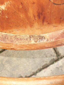 Židle, křesílko THONET, značený - 12