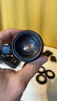 Canon EOS 5D MKII fullframe + redukce, objektivy, 4x baterie - 12