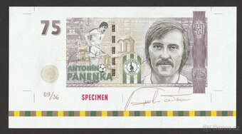 5ks Antonín Panenka 75 - bankovní arch - 12