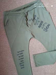 Harémky - nasrávačky - baggy "khaki" - 12