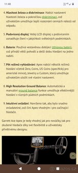 Detektor kovů profi - 12