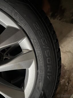 Zimni kola na Mercedes C-class w205 225/50R17 - 12