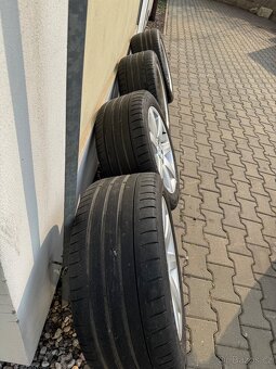 mercedes SL W230 17" letní pneu Dunlop 255/45/17 MO - 12