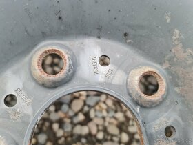 Sada originálníc 16" plechových disků BMW 5x120 + zimní pne - 12