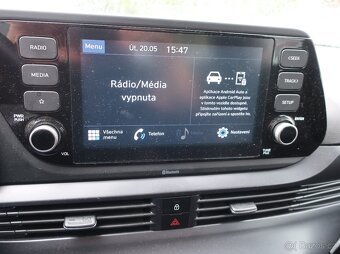 Hyundai i20 1.2i 62kW SMART ALU ČR 1MAJITEL ZÁRUKA - 12