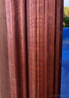 Ozdobná dřevěná římsa, lišta, ozdoba, obložka - 12