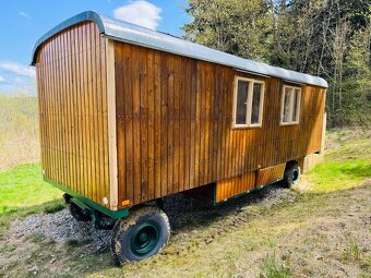 Maringotka tiny house cirkuswagen Top stav - 12