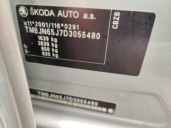 Škoda Fabia kombi 1.2tsi 77kw DSG 10/2012 Family AČ - 12