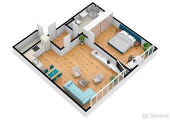 Pronájem bytu 2+kk, Brno - Žabovřesky, ev.č. 02510 - 12