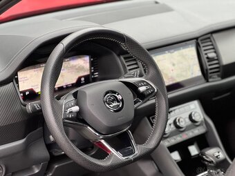 ŠKODA KODIAQ FL 2.0 TDI 147KW 4X4 SPORTLINE VELVET ROT TAŽNÝ - 12