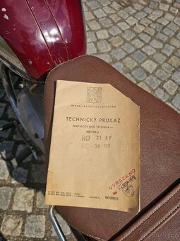 Jawa 250/353 kývačka - PATINOVKA - 12