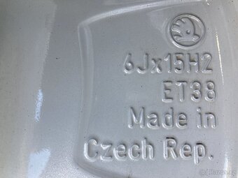 Alu kols ŠKODA FABIA 3 + RAPID letní TOMKET 185/60R15 - 12