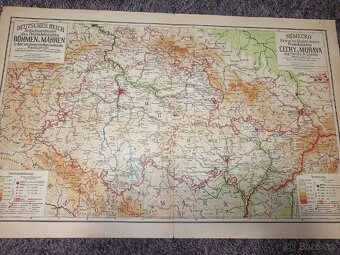 Staré mapy a atlas – kompletní balík 1937 - 12