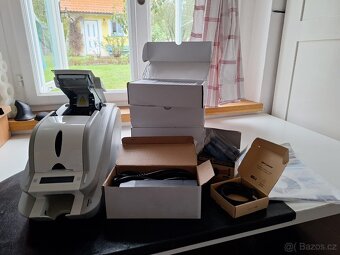 TISKÁRNA na plastové a čipové karty - KOMPLETNÍ SADA - 12