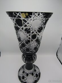 set vázy barevný křišťál ceasar crystal dekor Flake - 12