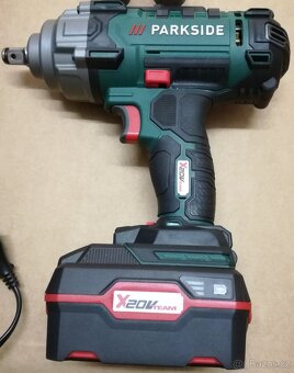 PARKSIDE aku rázový utahovák 1/2" 400Nm 20V - 12