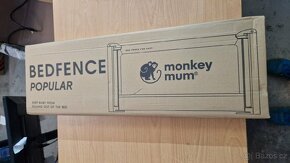 Zábrana na postel Monkey Mum® Popular 140 cm tmavě šedá


 - 12