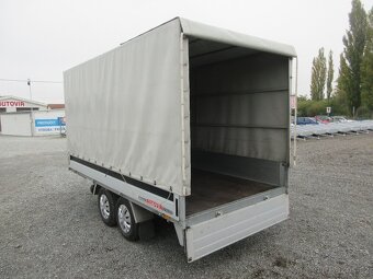 Bazarový přívěs PUR 2,5T B2 3,75x1,80/1,85 - 12