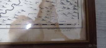 Obrazy mapa Moravy - 12