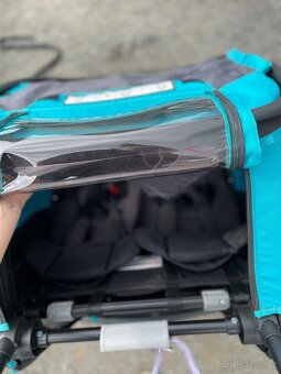 Sportovní cyklovozík Hamax Pioneer pro 2 děti - 12
