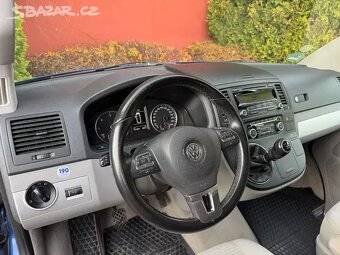 VW Multivan T5 2.0 TDI 103kW,7.sedadel,Webasto,Tažné,1.Majit - 12