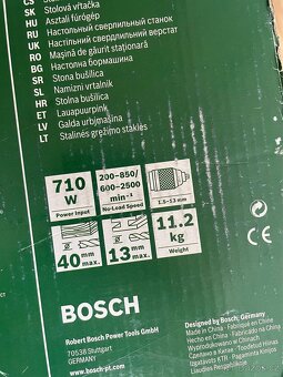 Nová nevybalená stolní vrtačka Bosch PBD 40 - 12