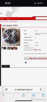 Soustruh Tudor 40 nebo Soustruh SN400 . - 12