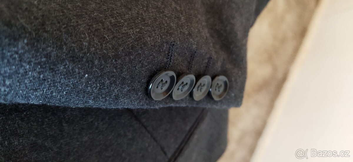 Pánský oblek tmavě šedý OP Prostějov - 13