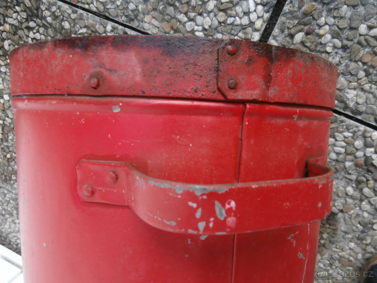 Míchací konev plechová pozinkovaná včetně pošty za 800 kč - 13