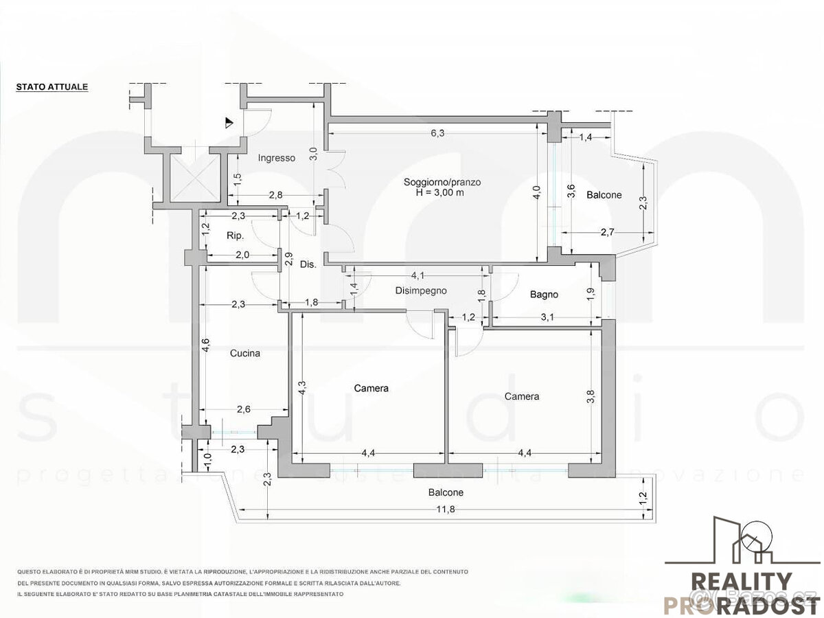 Prodej bytu 3+1 120 m², via Lazio,Montesilvano, Itálie - 13