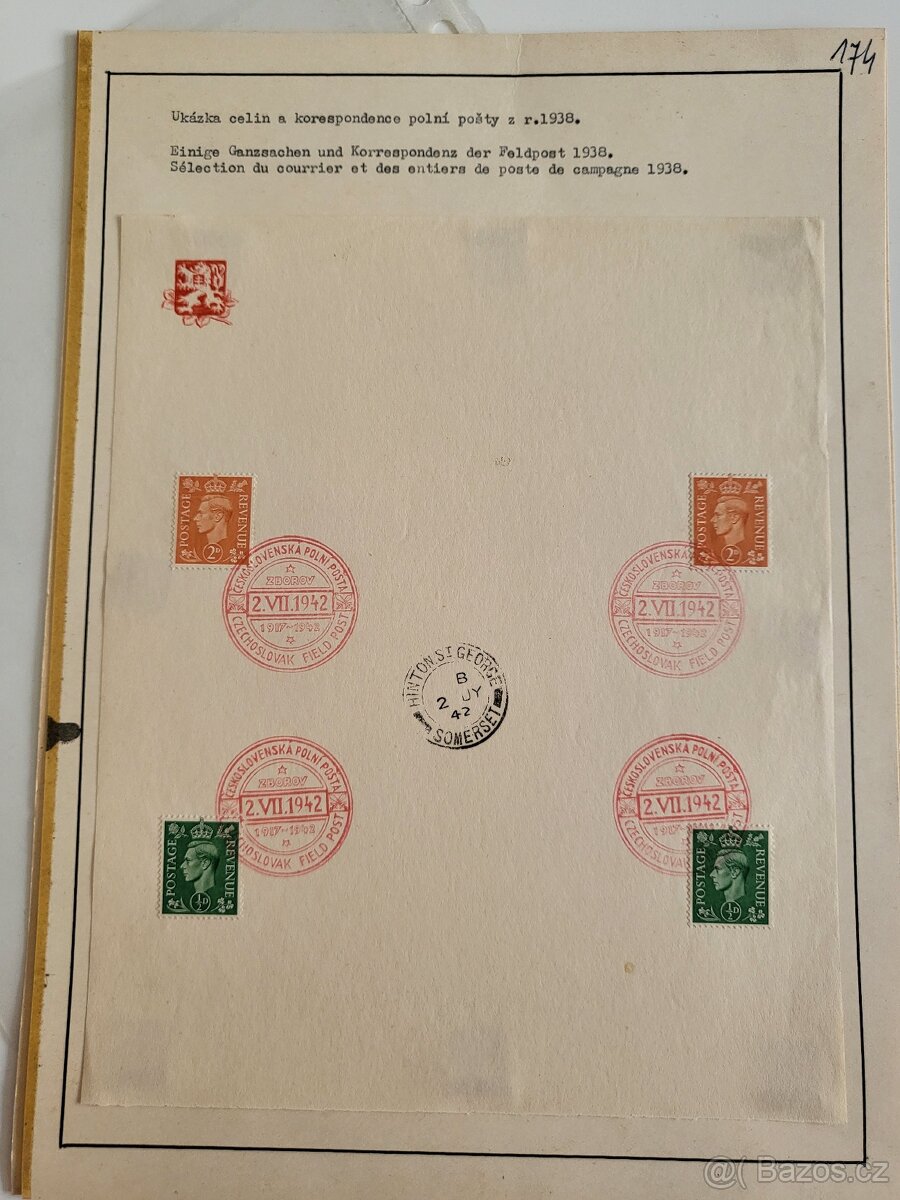 Poľna pošta Anglicko WW2 - 13