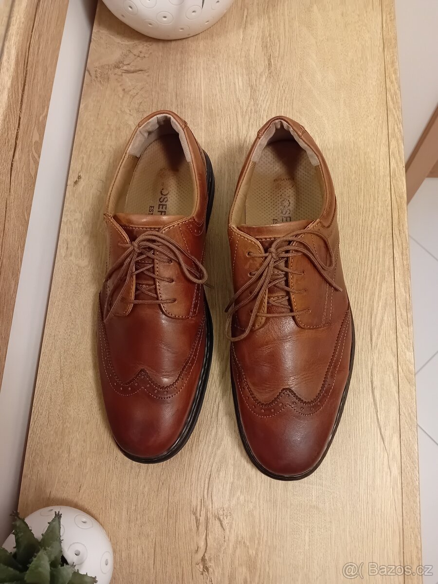 Josef Seibel pánské polobotky vel. 45/46 kožené - 13