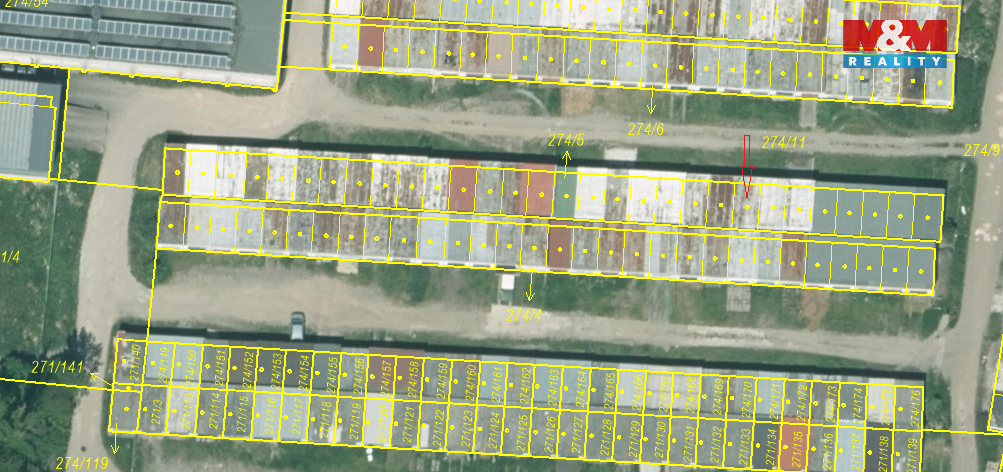 Prodej garáže, 19 m², Plzeň, ul. Edvarda Beneše - 13