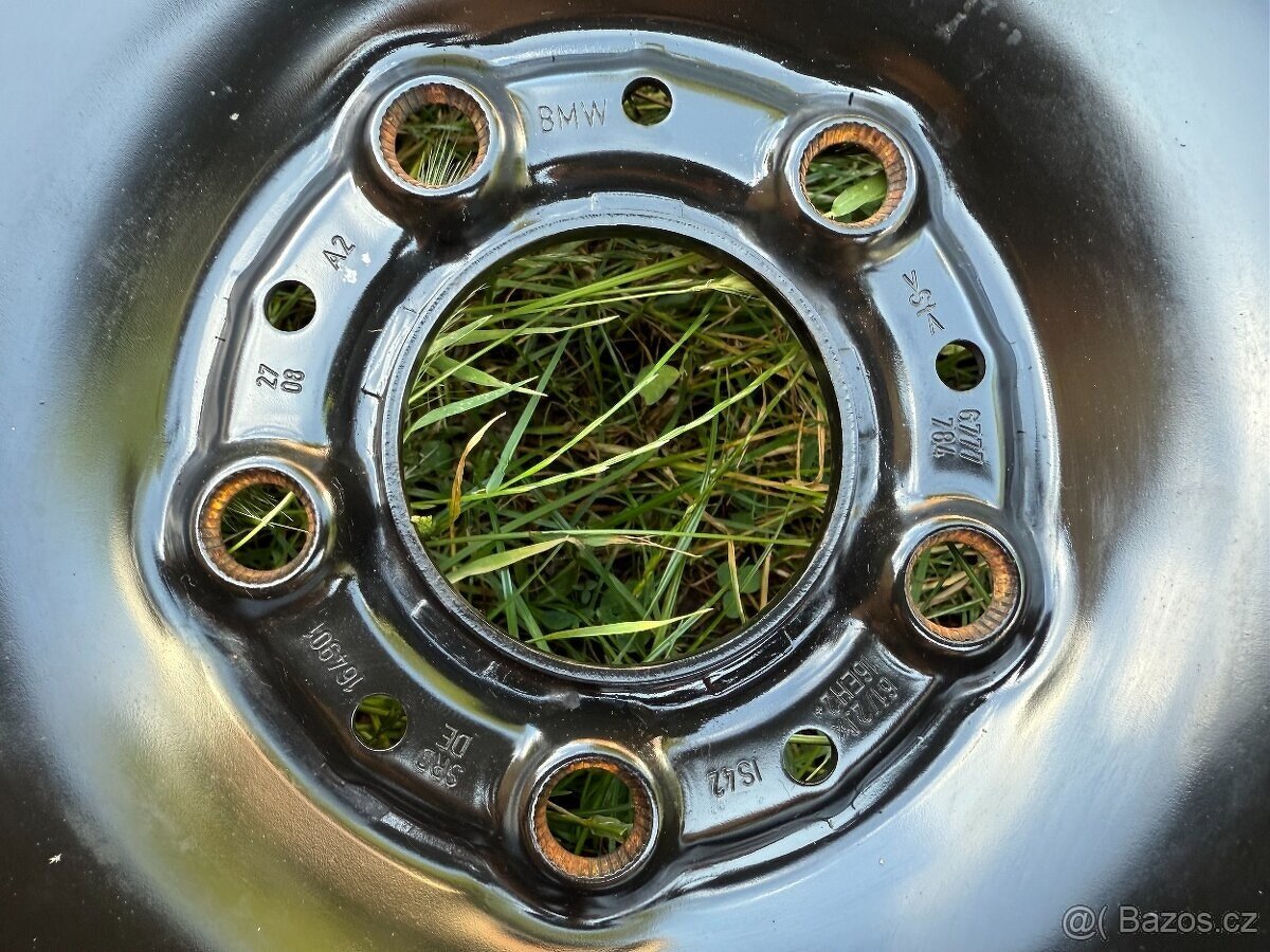 Kompletní letní ocelová kola BMW E81/87 - 195/55 R16 - 5x120 - 13