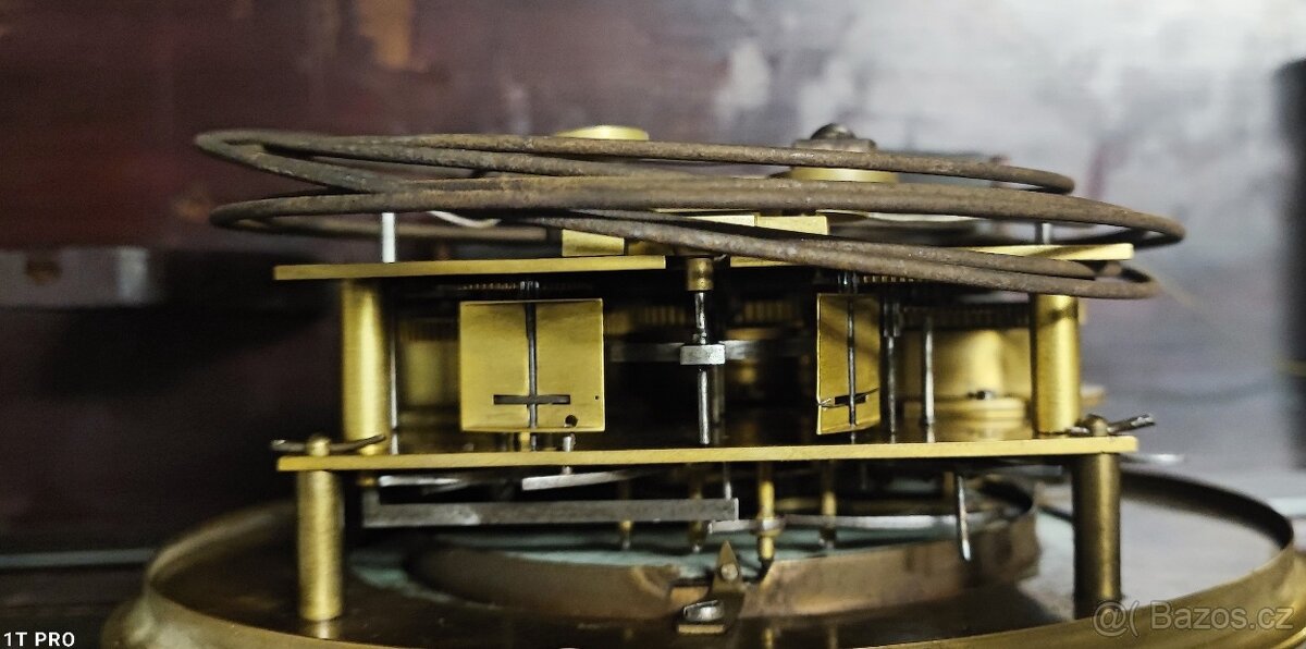 Top bidermeyer třízávažové hodiny na 1 závaží - 13